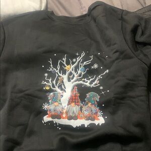 Festive Gnome Graphic Sweatshirt